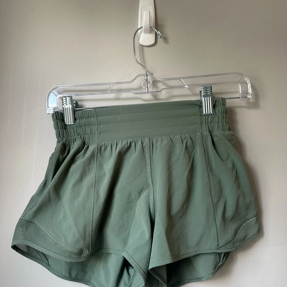 Lululemon Olive Green Shorts